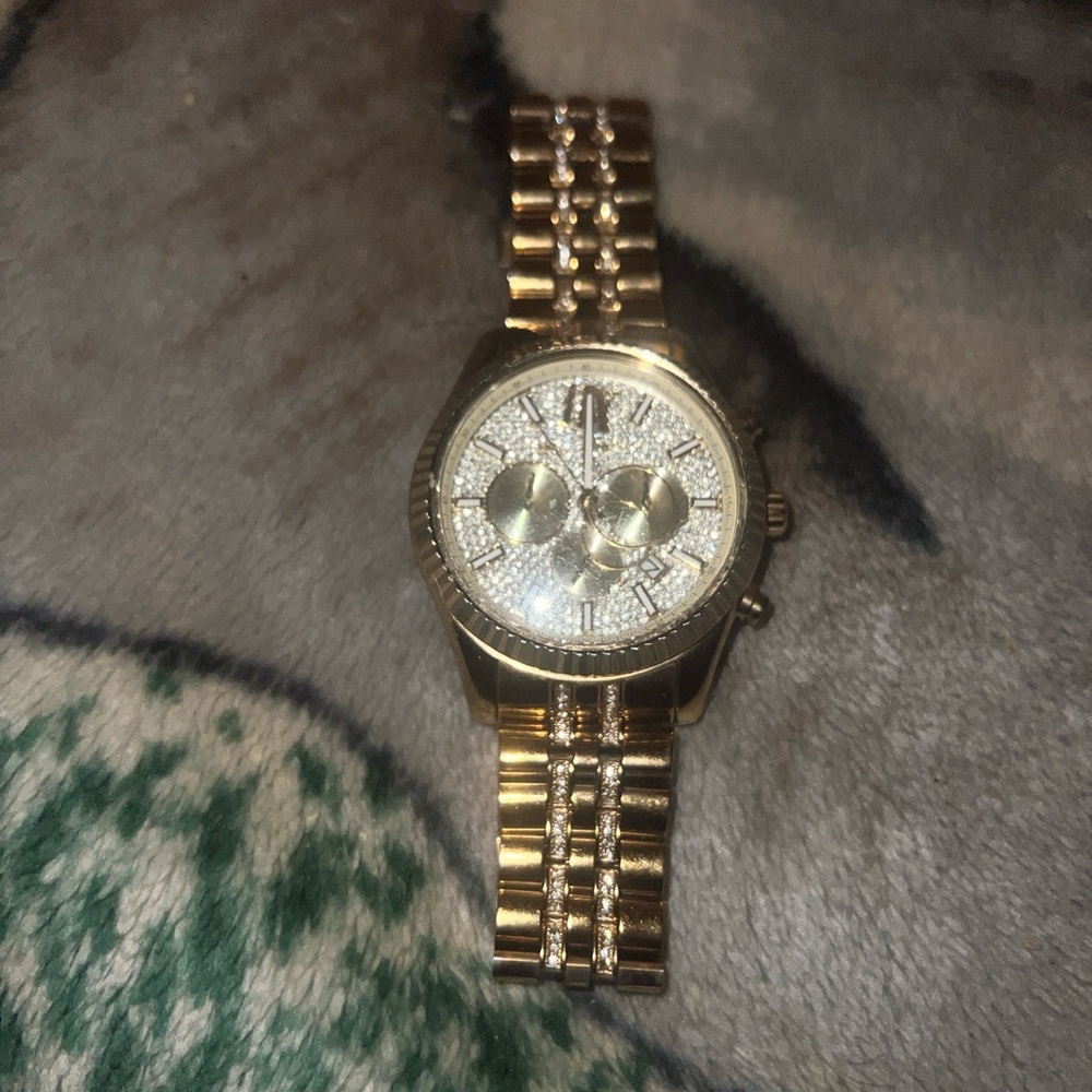 Michael Kors Gold and Silver Men's Watch